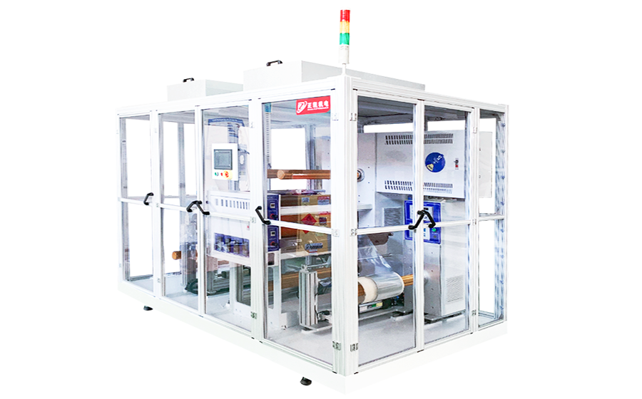 卷对卷双面自动覆膜机